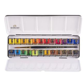 CAJA METAL 24 PASTILLAS REBRANDT 05838625 
