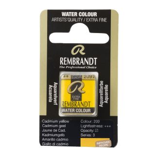 Pastilla Acuarela PAN AMARILLO CADMIO REMBRANDT 05862091 