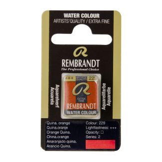 Pastilla Acuarela PAN ANARANJADO QUINACRIDONA REMBRANDT 05862291 