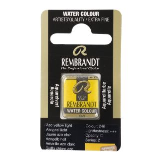 Pastilla Acuarela PAN AMARILLO AZO CLARO REMBRANDT 05862461 