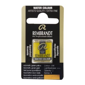Pastilla Acuarela PAN VERDE AMARILLO REMBRANDT 05862961 