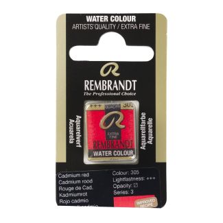 Pastilla Acuarela PAN ROJO CADMIO REMBRANDT 05863051 