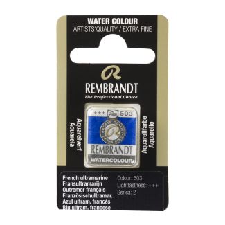Pastilla Acuarela PAN AZUL ULTRAMAR FRANC REMBRANDT 05865031 