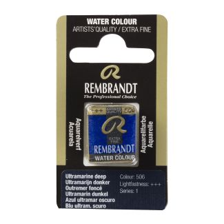 Pastilla Acuarela PAN AZUL ULTRAMAR OSCUR REMBRANDT 05865061 