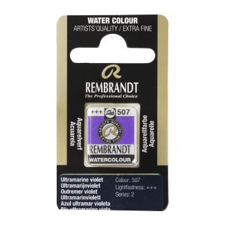 Pastilla Acuarela PAN AZUL ULTRAMAR VIOLET REMBRANDT 05865071 