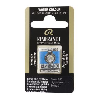 Pastilla Acuarela PAN AZUL CERULEO FTALO REMBRANDT 05865351 