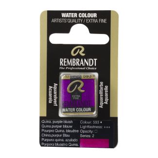Pastilla Acuarela PAN PURPURA  AZUL QUINA REMBRANDT 05865931 