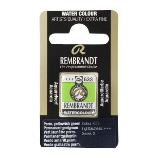 Pastilla Acuarela PAN VERDE AMARILLO PERMANENT REMBRANDT 05866331 