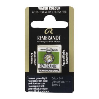 Pastilla Acuarela PAN VERDE HOOKER CLARO REMBRANDT 05866441 