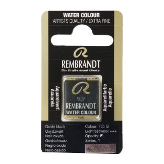 Pastilla Acuarela PAN NEGRO OXIDO REMBRANDT 05867351 
