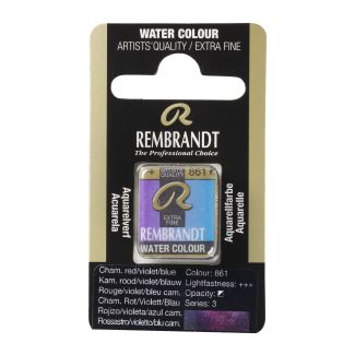 Pastilla Acuarela PAN ROJO VIOLETA AZUL CAMALEÓN REMBRANDT 05868611 