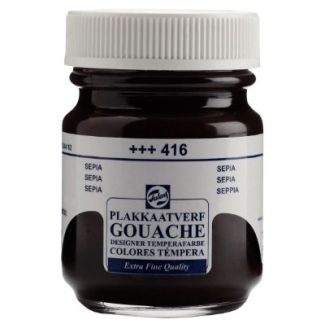 GOUACHE TALENS 50ml SEPIA 08244162 
