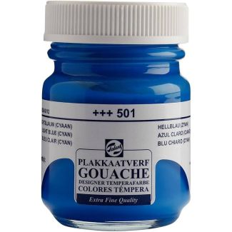 GOUACHE TALENS 50ml CYAN 08245012 