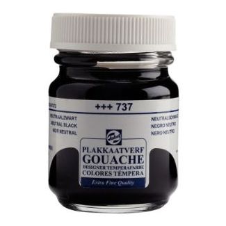 GOUACHE TALENS 50ml NEGRO NEUTRO 08247372 