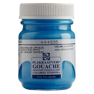 GOUACHE TALENS 50ml AZUL CERULEO 08245352 