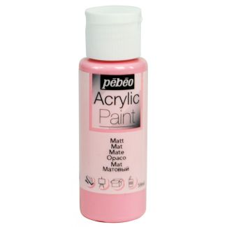PINTURA ACRILICA MATE ROSA 59ML PEBEO 97812