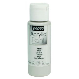 PINTURA ACRILICA MATE CONCRETO 59ML PEBEO 97818