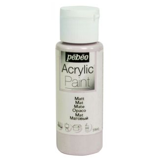 PINTURA ACRILICA MATE CENIZA GRIS 59ML PEBEO 97819