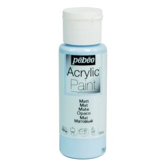 PINTURA ACRILICA MATE AZUL CIELO 59ML PEBEO 97830