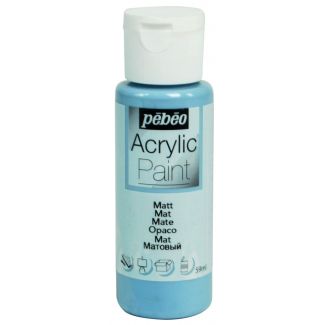 PINTURA ACRILICA MATE AZUL GRIS 59ML PEBEO 97834