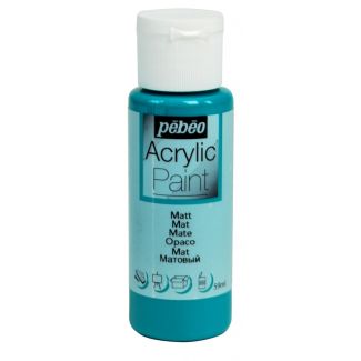 PINTURA ACRILICA MATE ESMERALDA 59ML PEBEO 97835