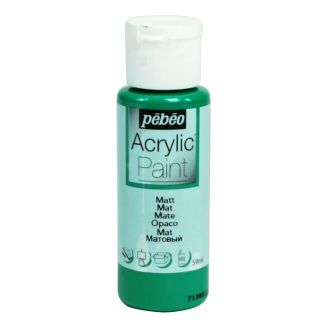PINTURA ACRILICA MATE VERDE PINO 59ML PEBEO 97839