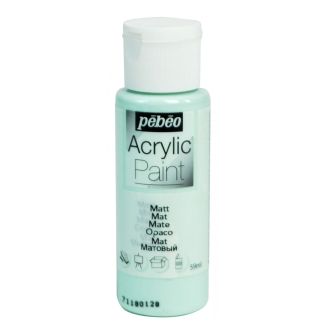 PINTURA ACRILICA MATE VERDE ACQUA 59ML PEBEO 97840