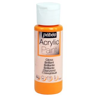 PINTURA ACRILICA BRILLANTE NARANJA 59ML PEBEO 97847