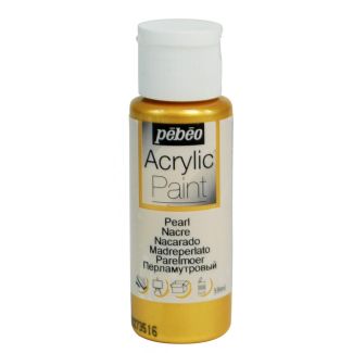 PINTURA ACRILICA NACARADA ORO 59ML PEBEO 97867