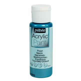 PINTURA ACRILICA NACARADA AZUL 59ML PEBEO 97876
