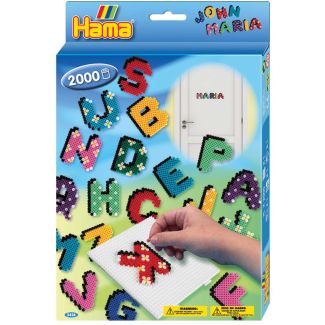 KIT HAMA BEADS MIDI LETRAS 3424 