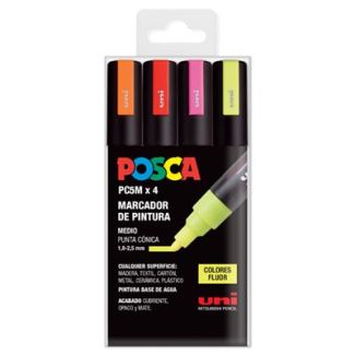 PC5M/4C 182634682 ESTUCHE 4COL.FLUOR