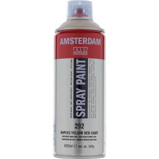 PINTURA EN ESPRAY AMARILLO NAPOLES ROJO CLARO 400ML AMSTERDAM 17162920 