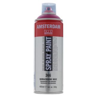 PINTURA EN ESPRAY ROSA QUINACRIDONA 400ML AMSTERDAM 17163660 