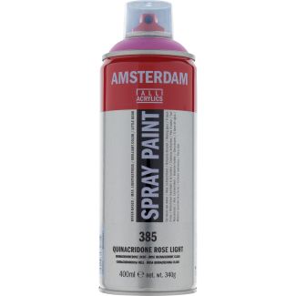 PINTURA EN ESPRAY ROSA QUINACRIDONA CLARO 400ML AMSTERDAM 17163850  