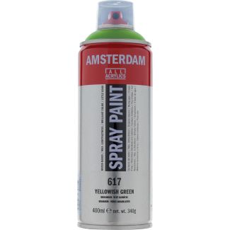 PINTURA EN ESPRAY VERDE AMARILLENTO 400ML AMSTERDAM 17166170 