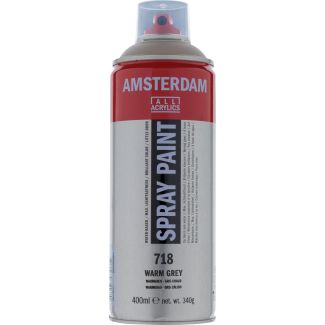 PINTURA EN ESPRAY GRIS CALIDO 400ML AMSTERDAM 17167180 
