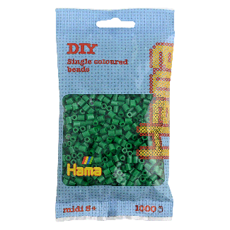 207-10 HAMA BEADS MIDI VERDE