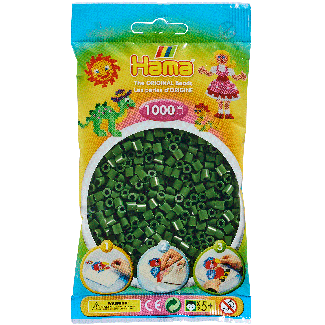 207-102 HAMA BEADS MIDI VERDE BOSQUE