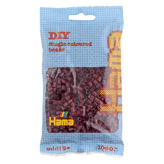 207-30 HAMA BEADS MIDI BORGOÑA/CAOBA