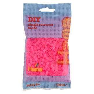 207-32 HAMA BEADS MIDI FUCSIA NEON