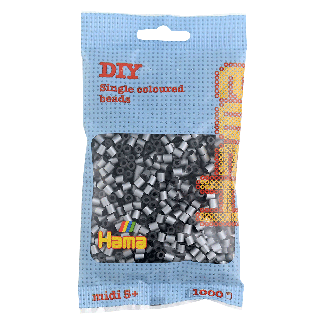 207-62 HAMA BEADS MIDI PLATA