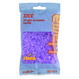 207-74 HAMA BEADS MIDI LILA TRANSLUCIDO