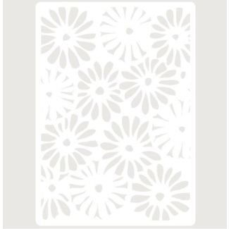 STENCIL DECO EMBOSSING 013 FLORES (S) 0003716
