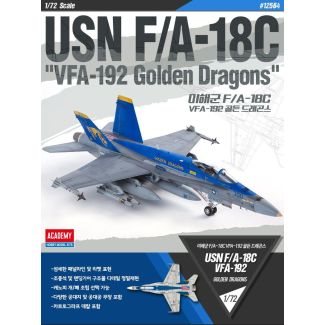 USN F/A-18C VFA-192 GOLDEN DRAGONS ACADEMY 12564 