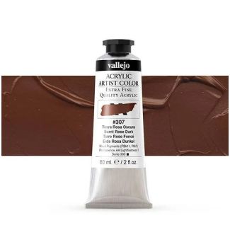 Acrylic Artist Color tierra oscura número 307 60ml VALLEJO 16307