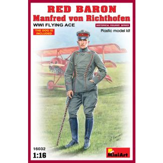 MINIART THE RED BARON MANFRED VON RICHTHOFEN 1:16 – FIGURA HISTÓRICA PRIMERA GUERRA MUNDIAL | 16032