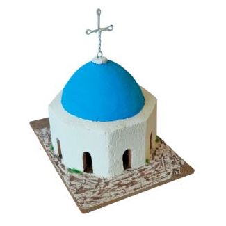 KIT DE CONSTRUCCION DE CERAMICA IGLESIA ORTODOXA MINI CUIT 03255