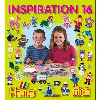 399-16 LIBRO DE INSPIRACION HAMA BEADS MIDI NUMERO 16