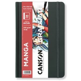 CUADERNO MANGA 21,6X27,9CM 80 HOJAS 200GR CANSON C31200L035